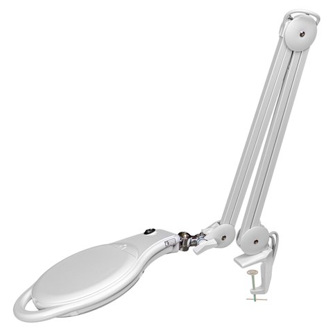 Lámpara lupa de sobremesa Bourya 8060LED, 5 dioptrías Vista previa  8