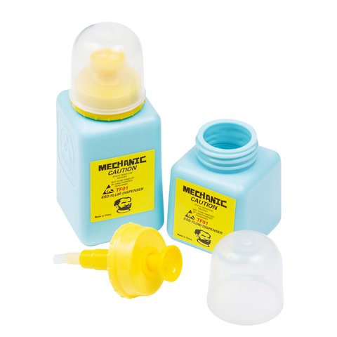 Tarro para líquido con dispensador Mechanic TF01, 180 ml, antiestática Vista previa  1