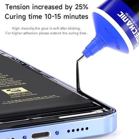 Glue Mechanic R7, (high temperature, black, for gluing back covers, for display frames, 60 ml) Preview 4