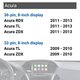 CarPlay для моделей Acura RDX / TL / ZDX з одним екраном (8 дюймів) Прев'ю 1