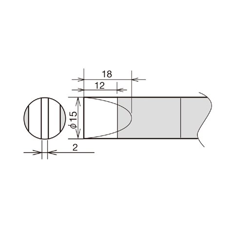 Soldering Iron Tip Goot RX-89HRT-15D Preview 1