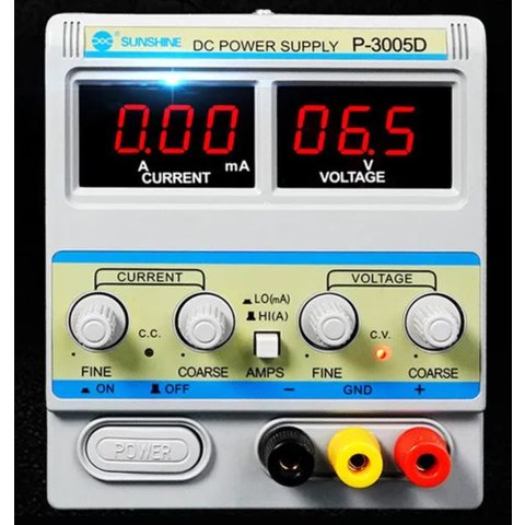 Laboratory Power Supply Sunshine P-3005D, (single-channel, transformer, up to 30 V, up to 5 A, LED indicators) Preview 2