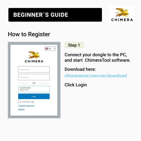 Chimera Tool PRO Dongle (Autenticador) Vista previa  4