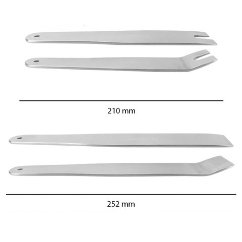 Juego de herramientas para tapicería (acero inoxidable, 4 uds.) Vista previa  1