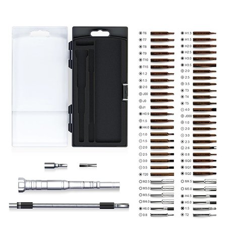 Juego de herramientas profesionales para reparar teléfonos móviles y tabletas 61 en 1 Jakemy JM-8166 Vista previa  1