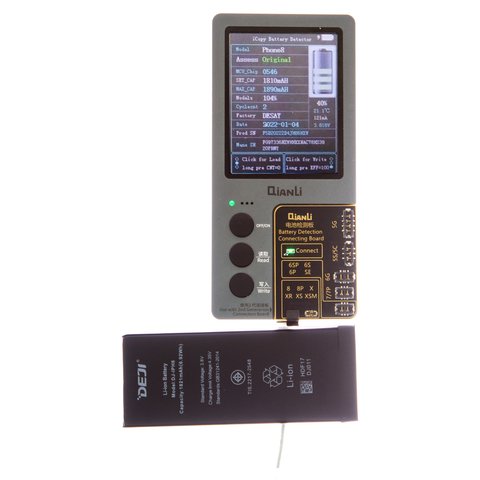 Batería Deji puede usarse con Apple iPhone 8, Li-ion, 3.8 V, 1821 mAh, original IC Vista previa  1