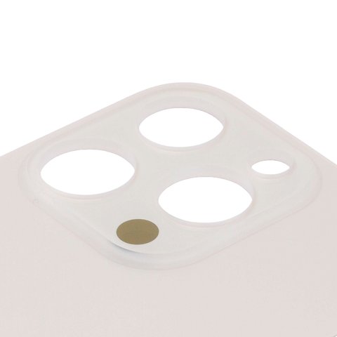 Задня панель корпуса для iPhone 14 Pro, золотиста, потрібно зняти скло камери, small hole Прев'ю 1