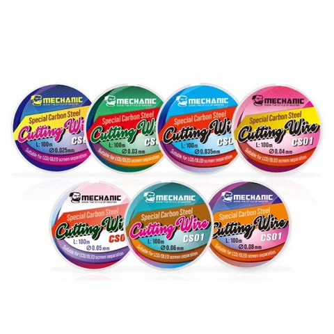 Струна для відклеювання скла Mechanic CS01, 0,04 мм, 100 м Прев'ю 1