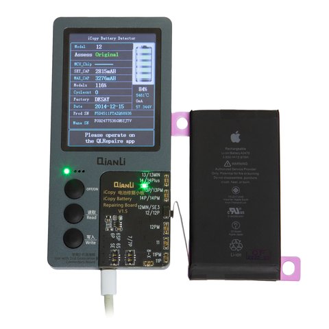 Акумулятор для iPhone 12, iPhone 12 Pro, Li-ion, 3,83 B, 3310 мАг, збільшена ємність, (A2479), original IC Прев'ю 1