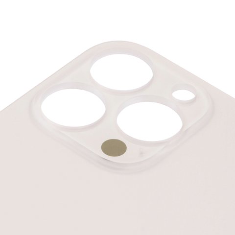 Задняя панель корпуса для iPhone 13 Pro Max, золотистая, не нужно снимать стекло камеры, Original (PRC), Gold, big hole Превью 1