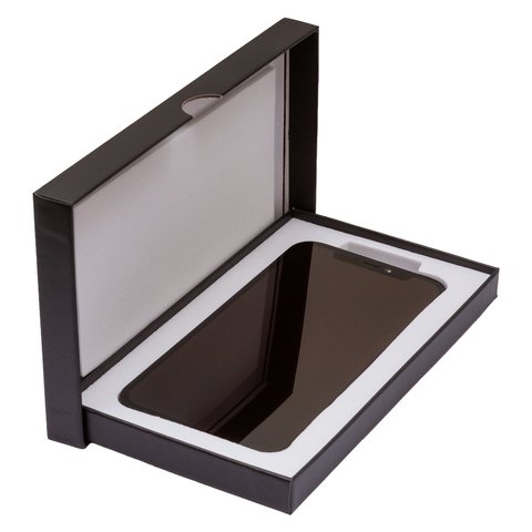 Дисплей для iPhone 12, iPhone 12 Pro, черный, с рамкой, HC, без ошибки, (OLED), DD-OLED OEM soft, diagnosable Превью 1