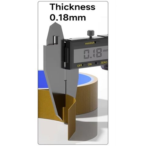Лента тефлоновая Mechanic F4, 0,18 мм, 25 мм, 10 м, высокотемпературная Превью 4
