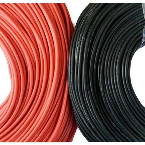 Провод в силиконовой изоляции 16AWG, 1,31 мм², 1 м, черный Превью 1
