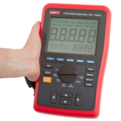 Цифровий мікроомметр UNI-T UT620B Прев'ю 4