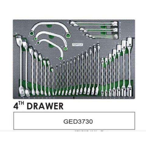 Візок з набором інструментів TOPTUL GE-44803 Прев'ю 4