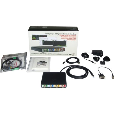 Цифровий осцилограф TiePie Handyscope HS6-500 Прев'ю 4