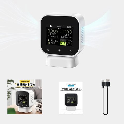 Аналізатор якості повітря FNIRSI SFD-02 Прев'ю 1