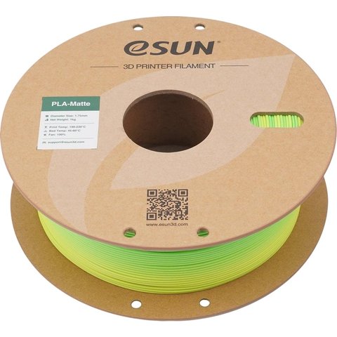 Филамент для 3D-принтера eSUN PLA-Matte Rainbow Paddy Field, 1 кг Превью 2
