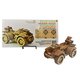 Mechanical 3D Puzzle Wood Trick Quad Bike Preview 3