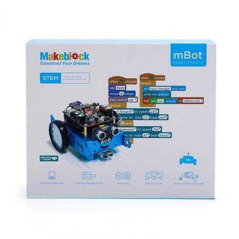 STEM-конструктор Makeblock mBot v1.1 (синий) Превью 6